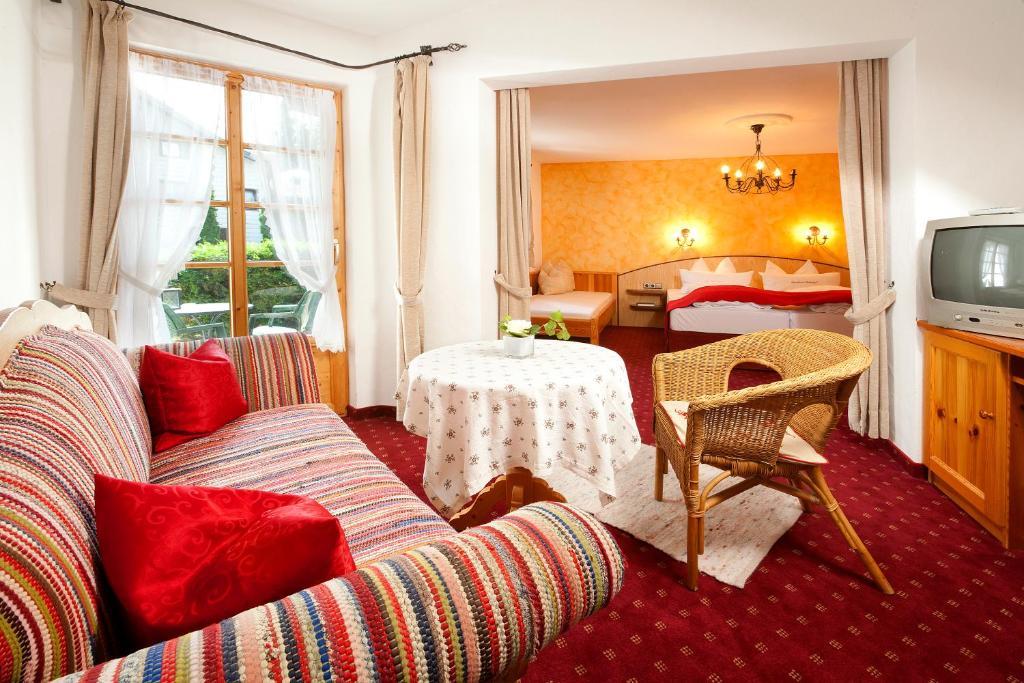 Landhotel Huberhof Schwangau Rom bilde